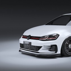 Σπόιλερ εμπρός προφυλακτήρα EVO-1 της ZAERO Design για Volkswagen Golf 7.5 (Typ 5G) GTI/ GTD
